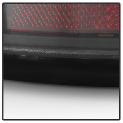 GMC Sierra 1999-2006 Black LED Tail Lights Neon Tube
