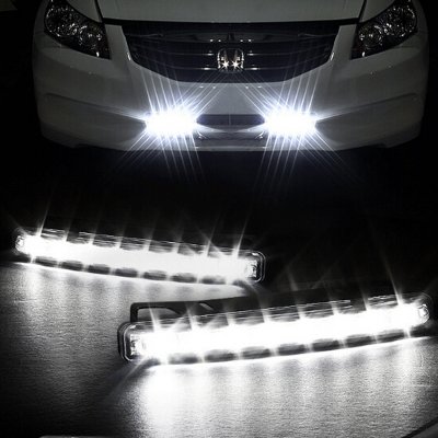 Chevy Silverado 3500HD 2007-2014 Black Smoked Halo LED DRL Projector Headlights