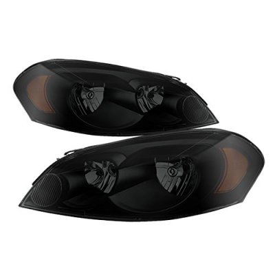 Chevy Impala 2006-2013 Black Smoked Headlights