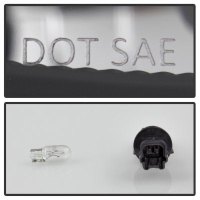 Nissan Altima Sedan 2013-2015 Black Projector Headlights