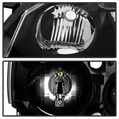 Nissan Altima 2005-2006 Black Headlights