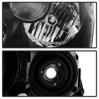 Nissan Altima 2005-2006 Black Headlights