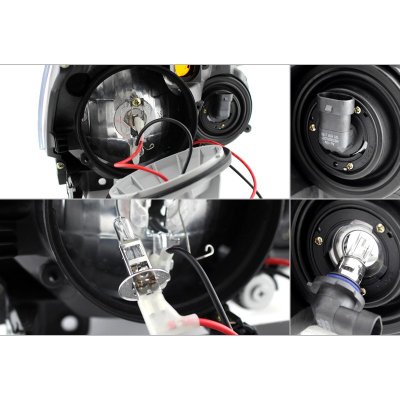 Nissan Altima 2002-2004 Smoked Headlights