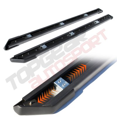 Ford F150 SuperCab 2009-2014 Step Running Boards Black 4 Inches