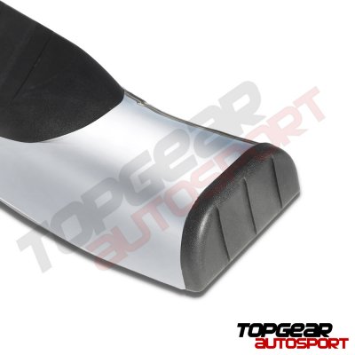 Ford F250 Super Duty Crew Cab 1999-2007 Running Boards Curved Stainless 5 Inches