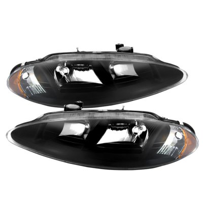 Dodge Intrepid 1998-2004 Black Headlights