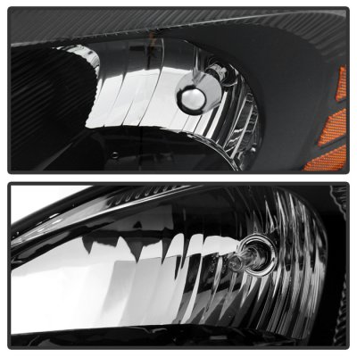 Pontiac Grand Prix 2004-2008 Black Headlights