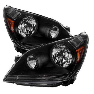 Honda Odyssey 2005-2007 Black Headlights