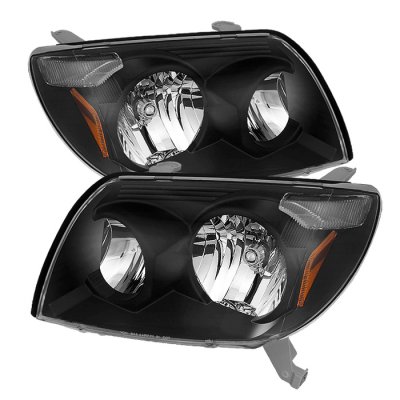 Toyota 4Runner 2003-2005 Black Headlights