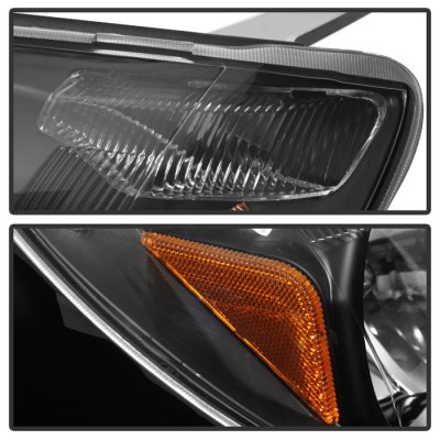 Toyota 4Runner 2003-2005 Black Headlights