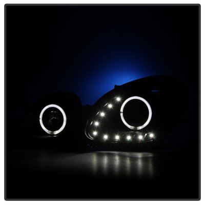 Lexus GS430 1998-2005 Black LED Halo Projector Headlights