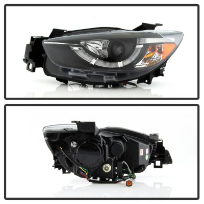Mazda CX5 2013-2015 Black Projector Headlights LED DRL
