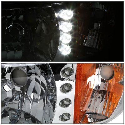 Dodge Ram 3500 1994-2002 Headlights with LED