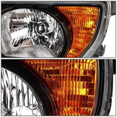 Honda Element 2007-2008 Black Headlights