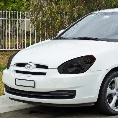 Hyundai Accent 2007-2011 Smoked Headlights