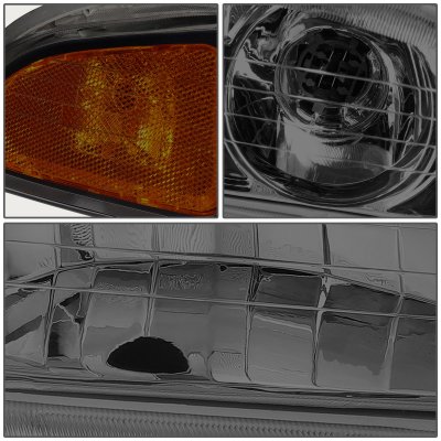 Oldsmobile Intrigue 1998-2002 Smoked Headlights