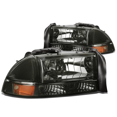 Dodge Durango 1998-2003 Smoked Headlights