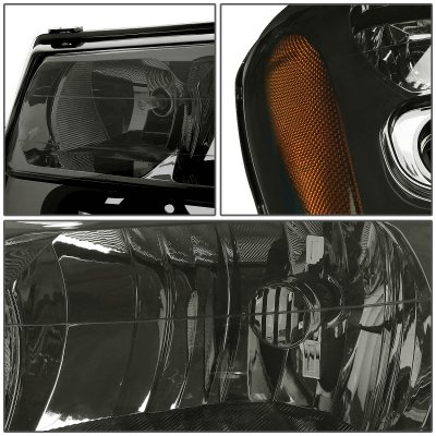 Chevy TrailBlazer 2002-2009 Smoked Headlights