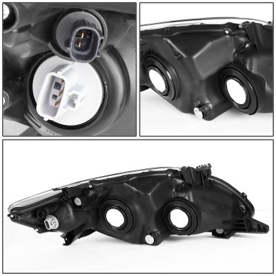 Toyota Corolla 2011-2013 Headlights Chrome