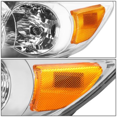 Toyota Corolla 2011-2013 Headlights Chrome