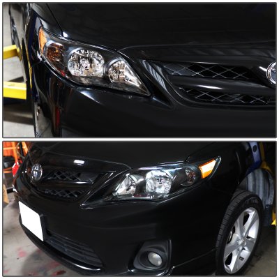 Toyota Corolla 2011-2013 Headlights Chrome