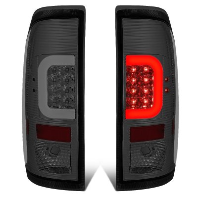 Ford F250 Super Duty 2008-2016 Smoked LED Tail Lights C-Tube
