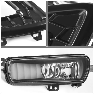 Ford Focus 2015-2017 Black Fog Lights