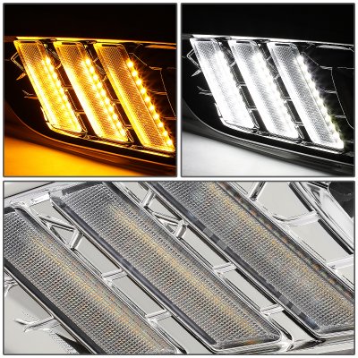 Ford Focus 2015-2017 Yellow Fog Lights