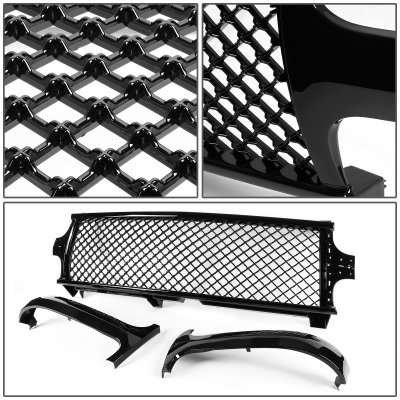 Chevy Tahoe 2000-2006 Black Mesh Grille