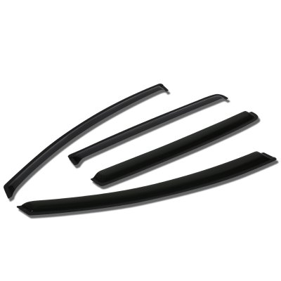 Toyota Yaris Hatchback 2012-2017 Tinted Side Window Visors Deflectors