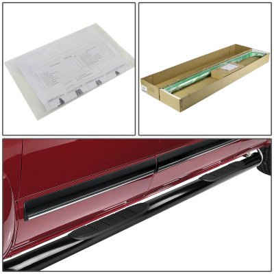 GMC Terrain 2010-2016 Black Nerf Bars