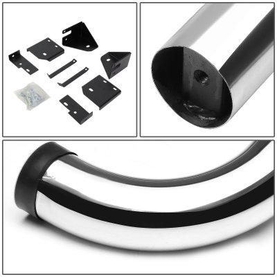 1998 Mazda B2500 Extended Cab Stainless Steel Nerf Bars