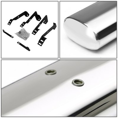 Dodge Ram 3500 Regular Cab 2003-2009 Nerf Bars Stainless 6 Inch