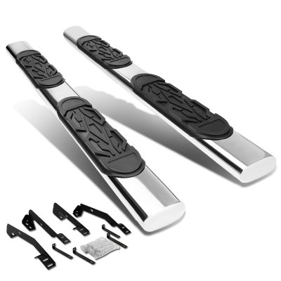 Dodge Ram Quad Cab 1998-2001 Nerf Bars Stainless 6 Inch