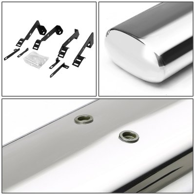 Dodge Ram 2500 Quad Cab 2003-2009 Nerf Bars Stainless 6 Inch
