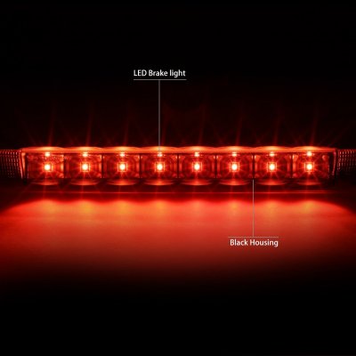 Toyota Sequoia 2008-2017 Black LED Third Brake Light