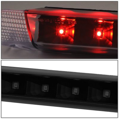 Toyota Highlander 2008-2013 Black Smoked LED Third Brake Light
