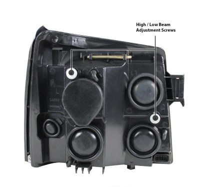 Cadillac Escalade 2002-2006 Chrome Grille and Projector Headlights