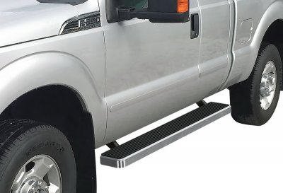 Ford F350 Super Duty SuperCab 2011-2016 iBoard Running Boards Aluminum 5 Inch