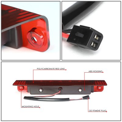 Smoked LED Third Brake Light For Chevy Express / GMC Savana 2003-2017 – PM Performotor 56151PM