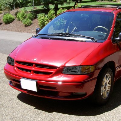 Dodge Caravan 1996-1999 Smoked Headlights