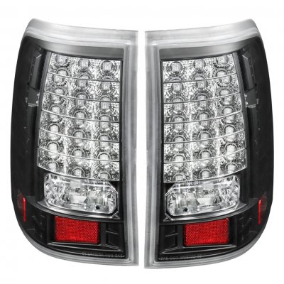 Ford Explorer 2002-2005 Black LED Tail Lights