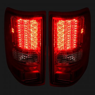Ford F150 2004-2008 Tinted LED Tail Lights