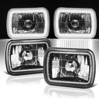 Ford Ranger 1983-1988 Black SMD LED Sealed Beam Headlight Conversion