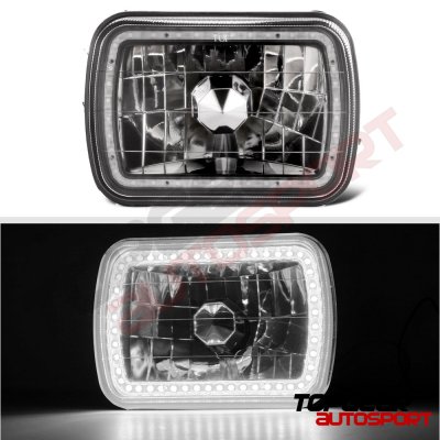Ford F100 1978-1983 Black SMD LED Sealed Beam Headlight Conversion