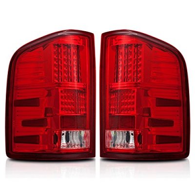 Chevy Silverado 2007-2013 Red LED Tail Lights