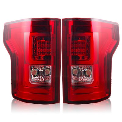 Ford F150 2015-2017 Red LED Tail Lights