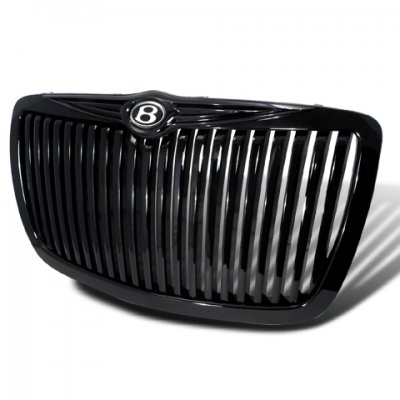 Chrysler 300 2005-2010 Black Vertical Grille with B Emblem