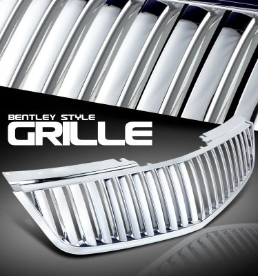 Cadillac DTS 2006-2011 Chrome Vertical Grille