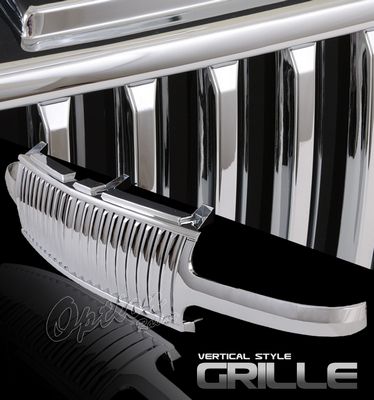 Chevy Silverado 1999-2002 Chrome Vertical Grille